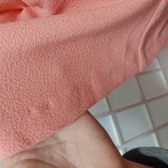 Pink peplum top from Dynamite - Picture 9 of 11